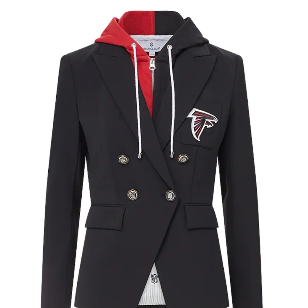 Veronica Beard Falcon’s blazer with Hood